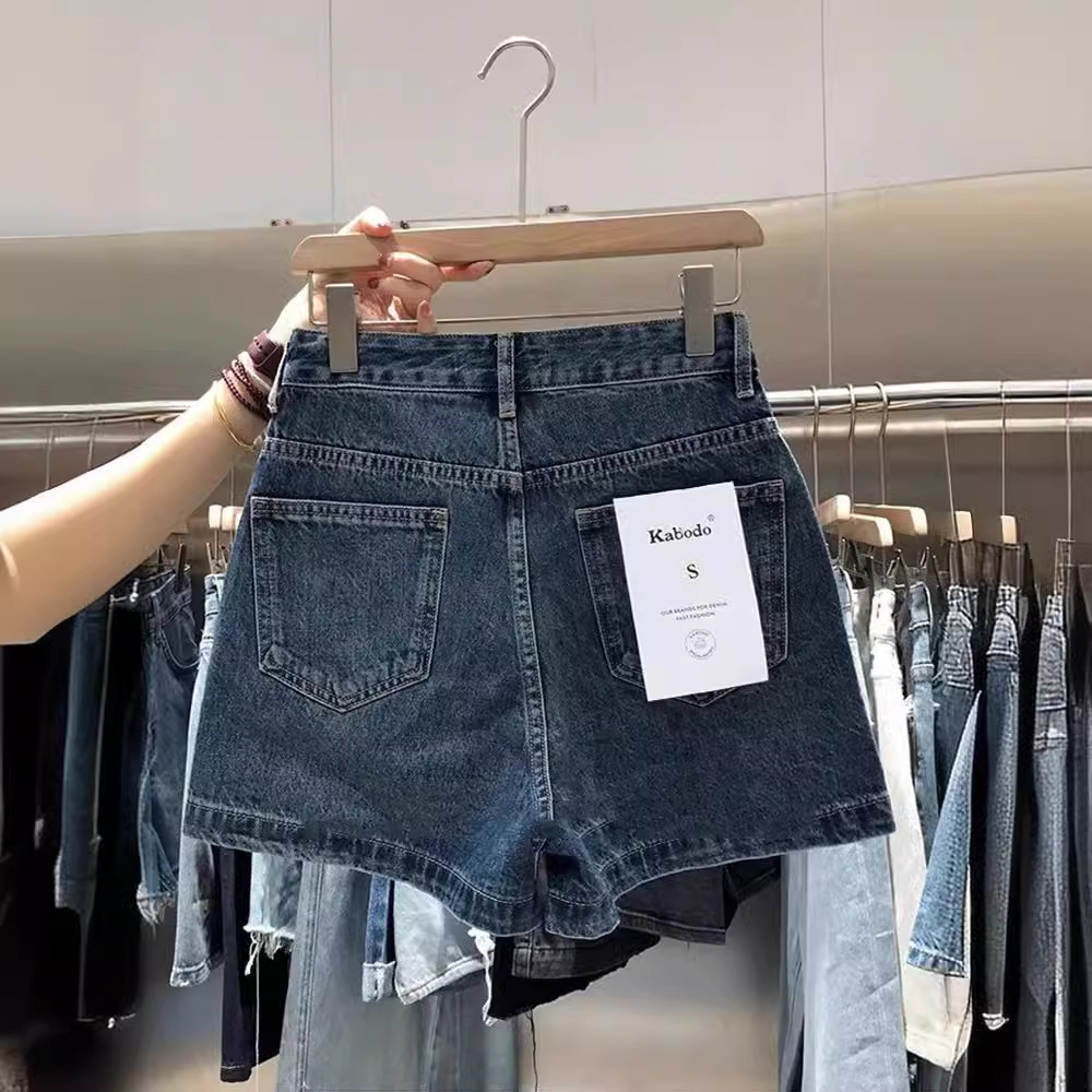Women Niche High Design Cuffed - Denim Shorts Women recension och pris