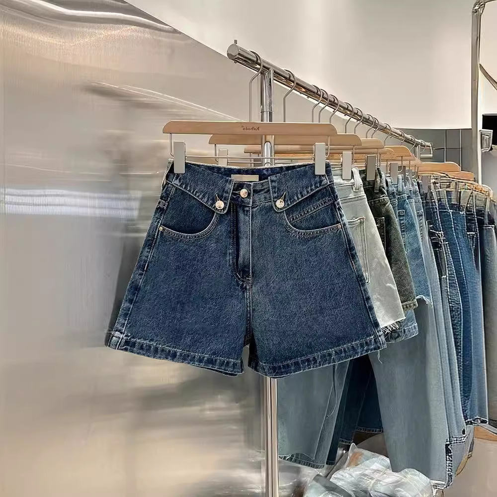 Women Niche High Design Cuffed - Denim Shorts Women recension och pris