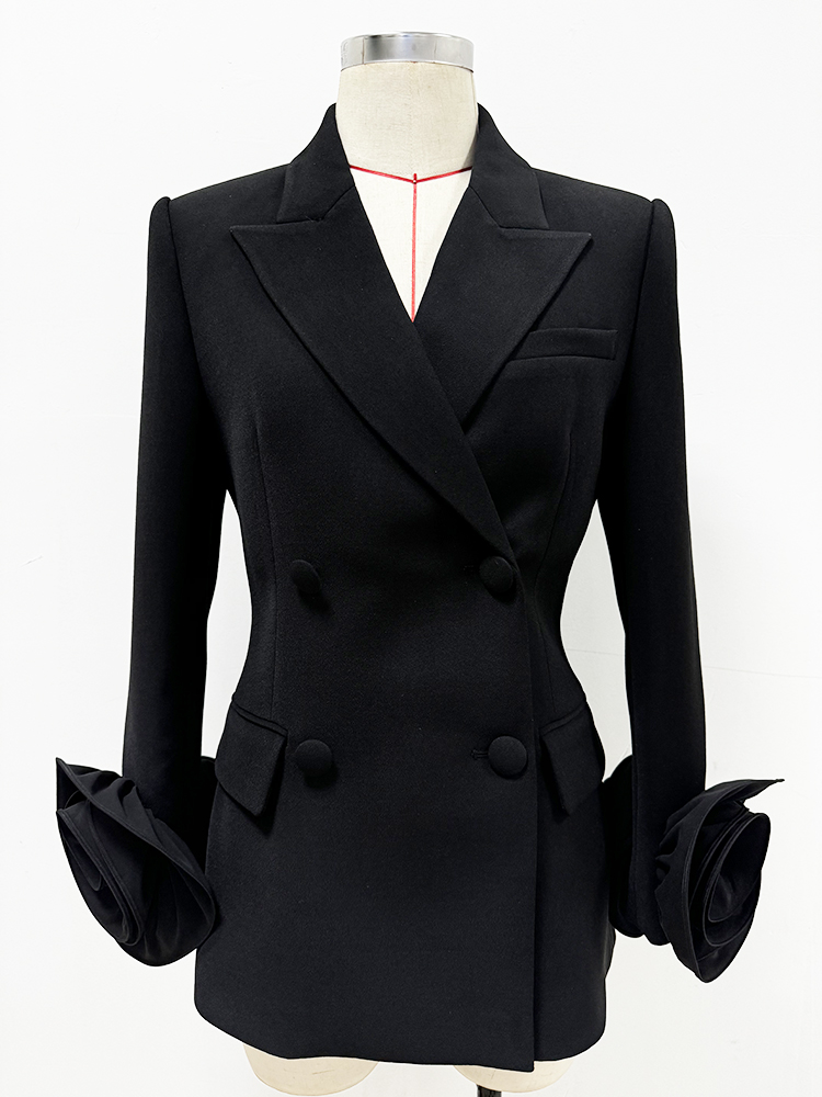 HIGH STREET Newest Fashion Des - Velvet Blazer Women recension och pris