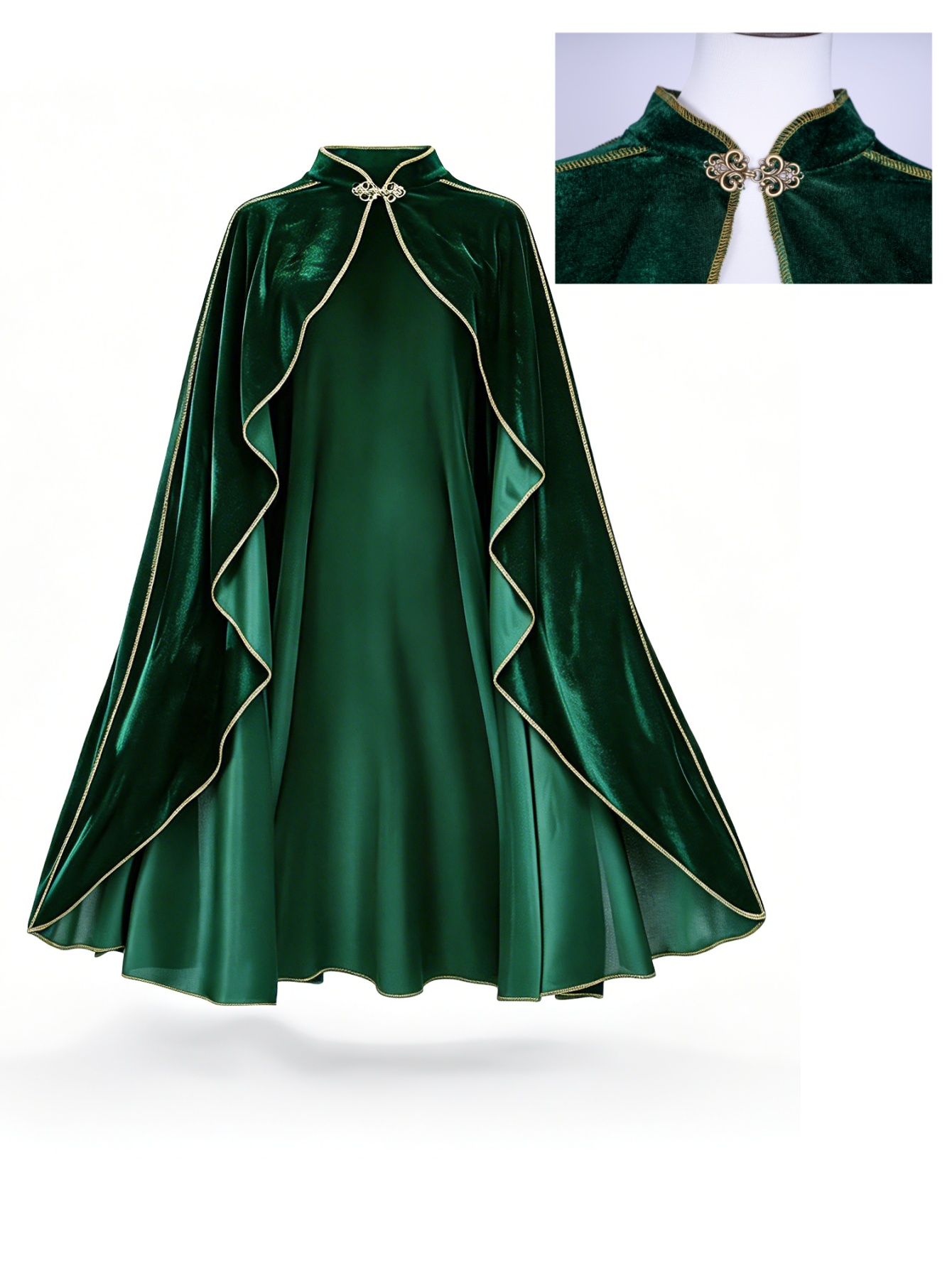 Women Vintage Green Velvet Cap - Velvet Blazer Women recension och pris