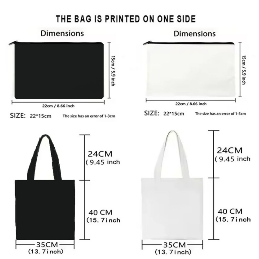 London UK Graphic Canvas Tote  - Women'S Fashion London recension och pris