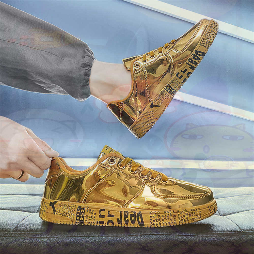 Round Foot Size 45 Sneakers Wh - Women'S Yellow Fashion Sneakers recension och pris