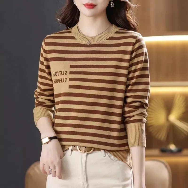 Round O Neck Loose Women's Kni - Women'S Fashion Trends Fall 2025 recension och pris