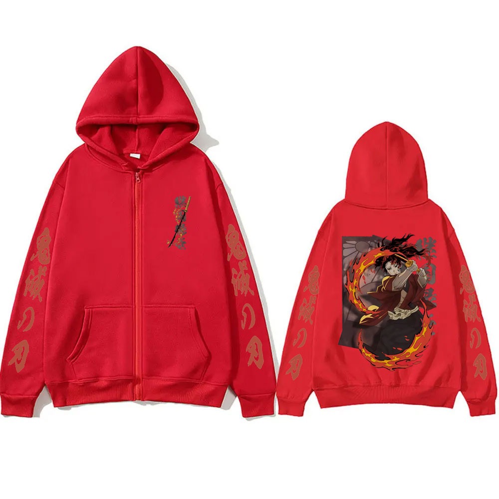 New Demon Slayer Tsugikuni Yor - Women'S Fashion Zip Up Hoodies recension och pris