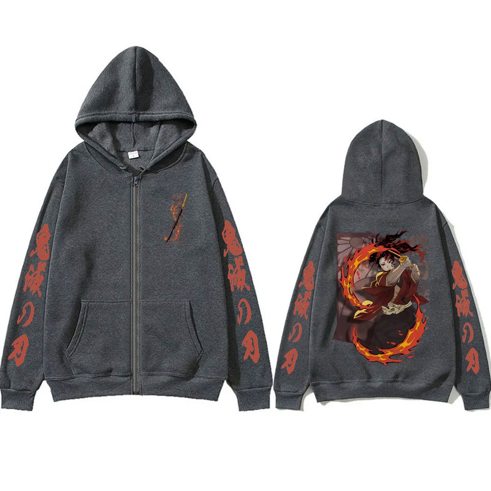 New Demon Slayer Tsugikuni Yor - Women'S Fashion Zip Up Hoodies recension och pris