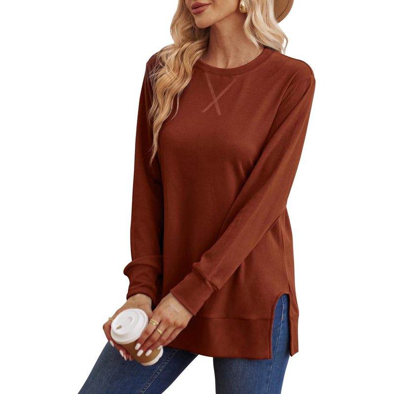 Sweatshirt women Side Split Fa - Women'S Fashion Trends Fall 2025 recension och pris