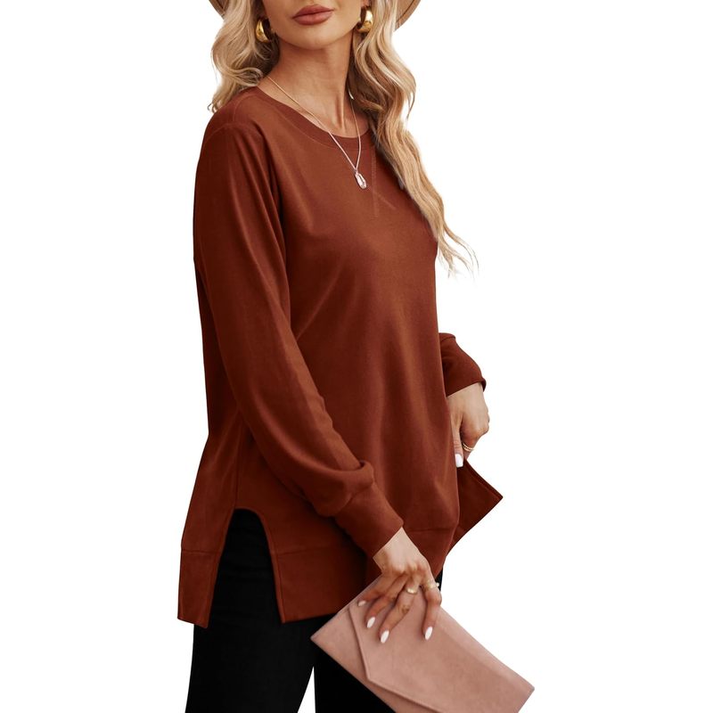 Sweatshirt women Side Split Fa - Women'S Fashion Trends Fall 2025 recension och pris