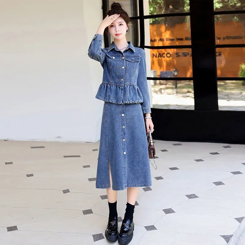 Cowboy Jacket Female New 2024  - Women'S Fashion Denim Jacket recension och pris