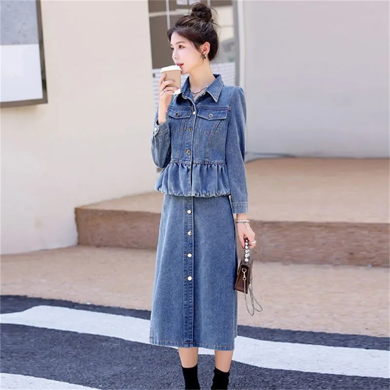 Cowboy Jacket Female New 2024  - Women'S Fashion Denim Jacket recension och pris