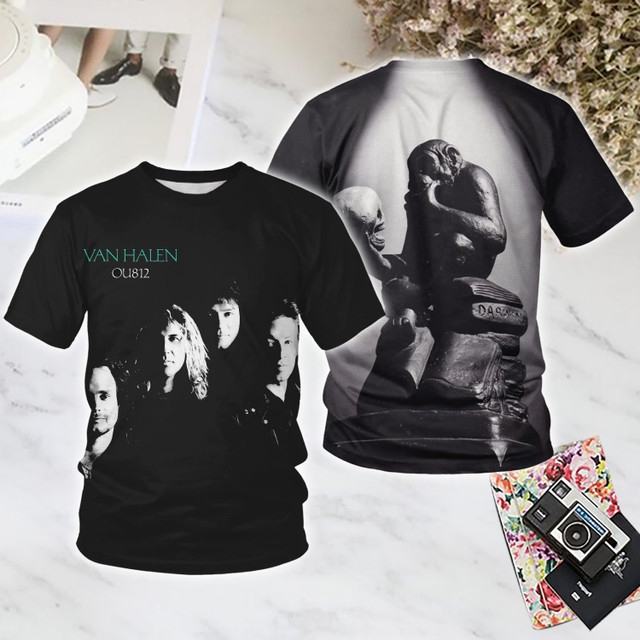 Men's T-Shirt Rock VAN HALEN B - Women Fashion Usa recension och pris