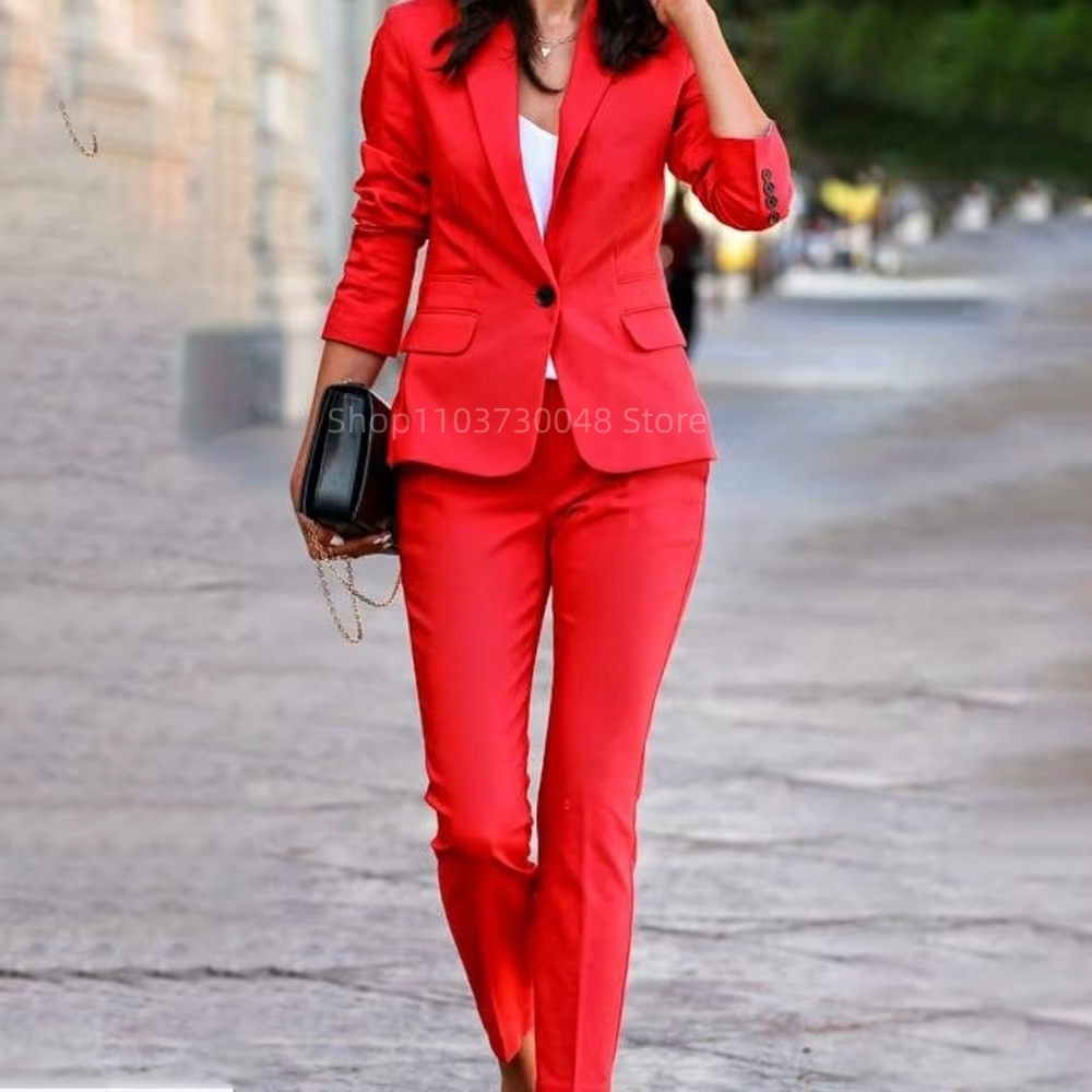 Fashion Office Ladies Blazer a - Women'S Fashion Jersey recension och pris