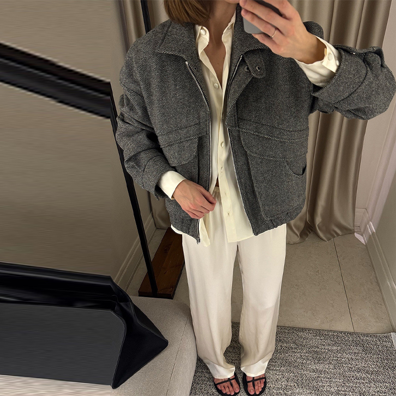 Chic Stylish Coat Stand-collar - Women'S Fashion Trends Fall 2025 recension och pris