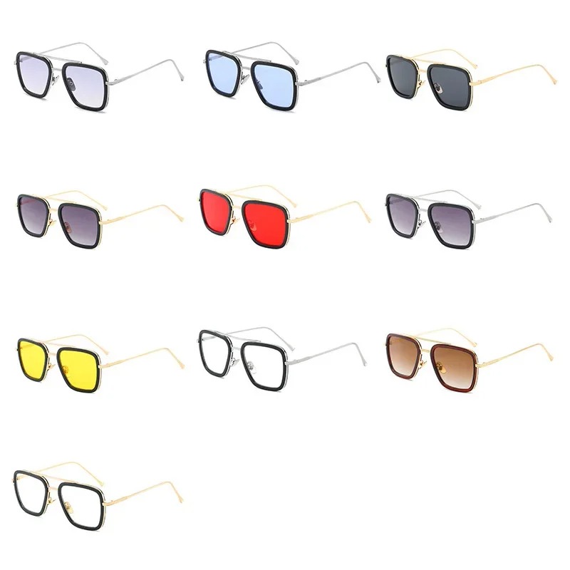 Steam Punk Tony Stark Sunglass - Women Fashion Glasses recension och pris